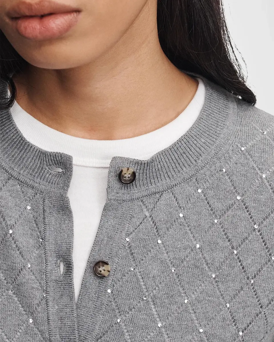 rag & bone Archie Jewel Cashmere-Blend Cardigan | Thumbnail 5 rag & bone Archie Jewel Cashmere-Blend Cardigan | Thumbnail 5