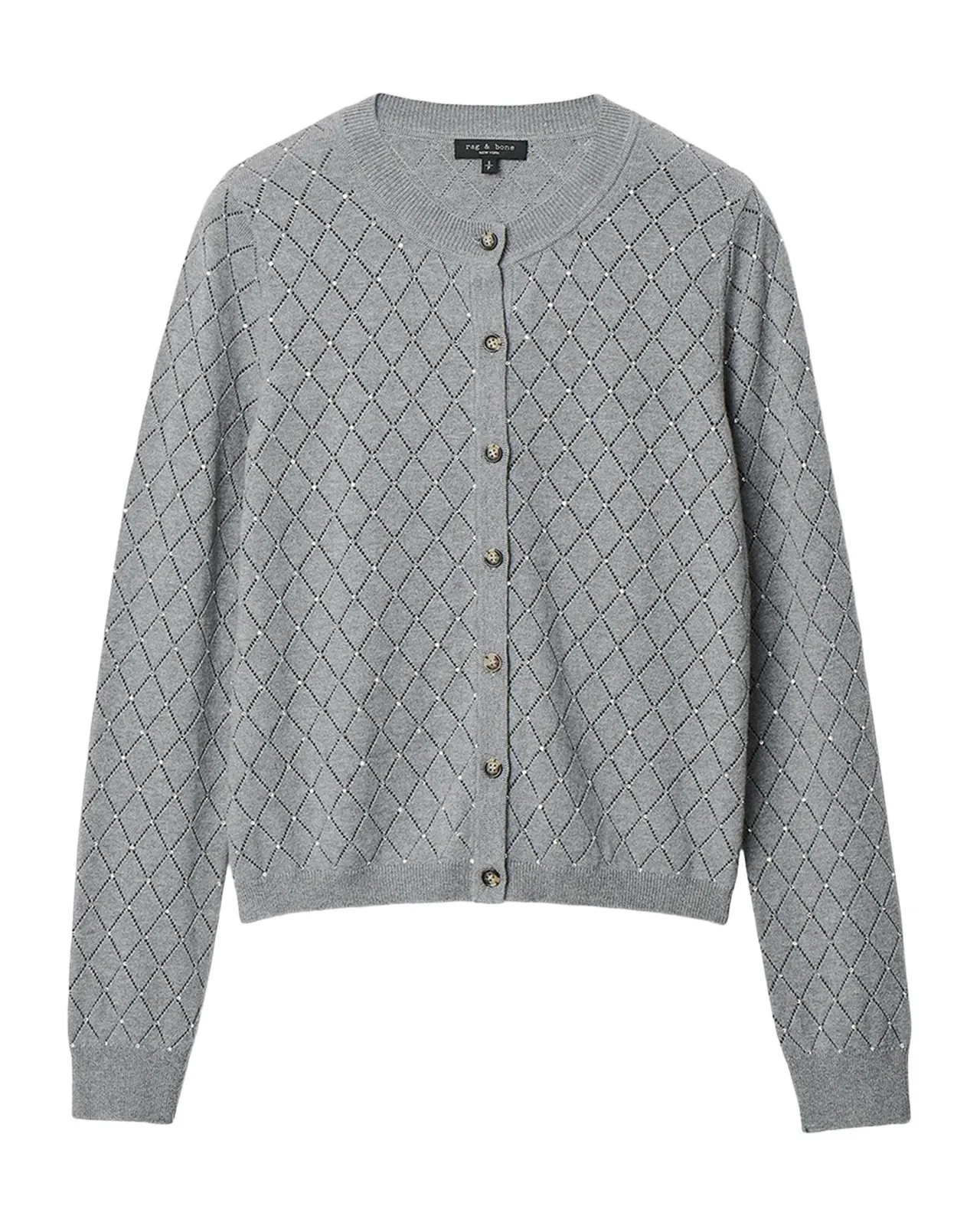 rag & bone Archie Jewel Cashmere-Blend Cardigan