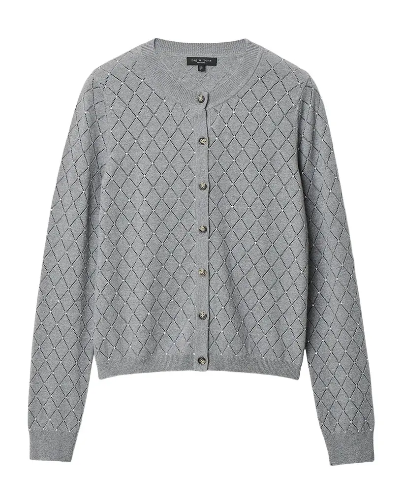 Archie Jewel Cashmere-Blend Cardigan Archie Jewel Cashmere-Blend Cardigan