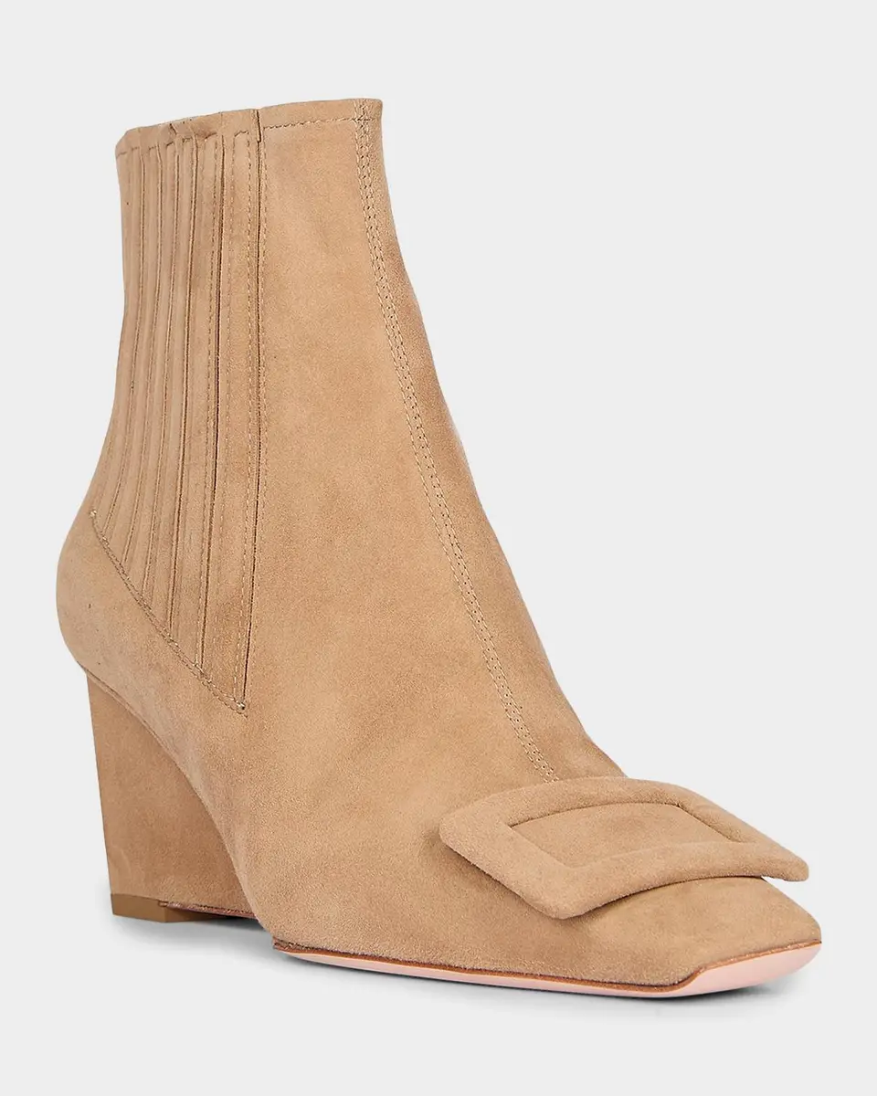 Roger Vivier Belle Vivier 60MM Suede Boots | Thumbnail 6 Roger Vivier Belle Vivier 60MM Suede Boots | Thumbnail 6