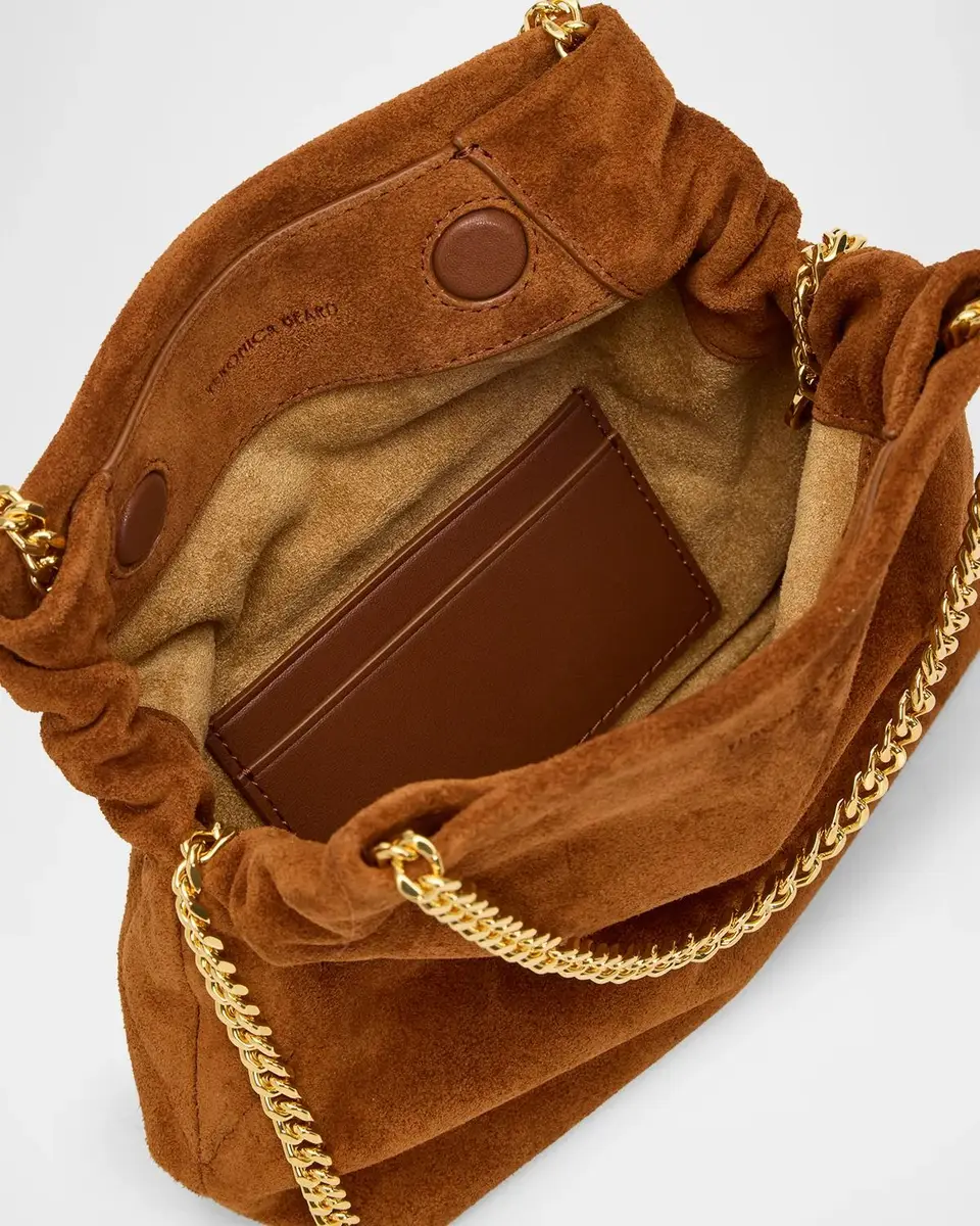 Veronica Beard Small Slouchy Suede Shoulder Bag | Thumbnail 3 Veronica Beard Small Slouchy Suede Shoulder Bag | Thumbnail 3