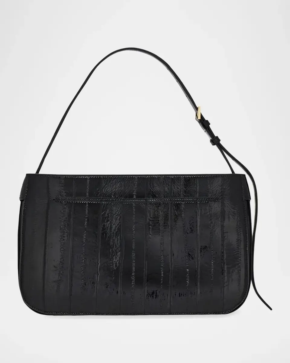Ferragamo Cara Small Eel-Skin Shoulder Bag | Thumbnail 3 Ferragamo Cara Small Eel-Skin Shoulder Bag | Thumbnail 3