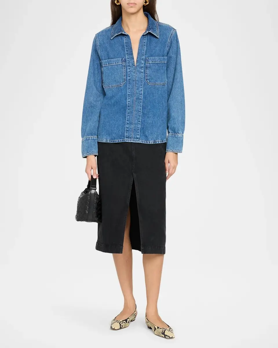 rag & bone Channing Denim Shirt | Thumbnail 2 rag & bone Channing Denim Shirt | Thumbnail 2