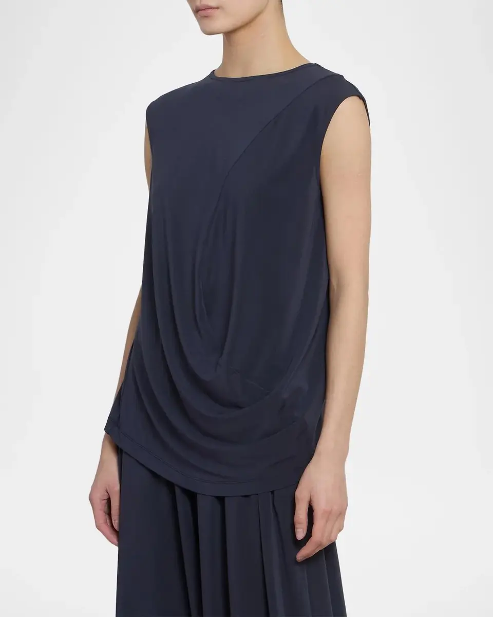 Issey Miyake Drape Jersey Top | Thumbnail 4 Issey Miyake Drape Jersey Top | Thumbnail 4