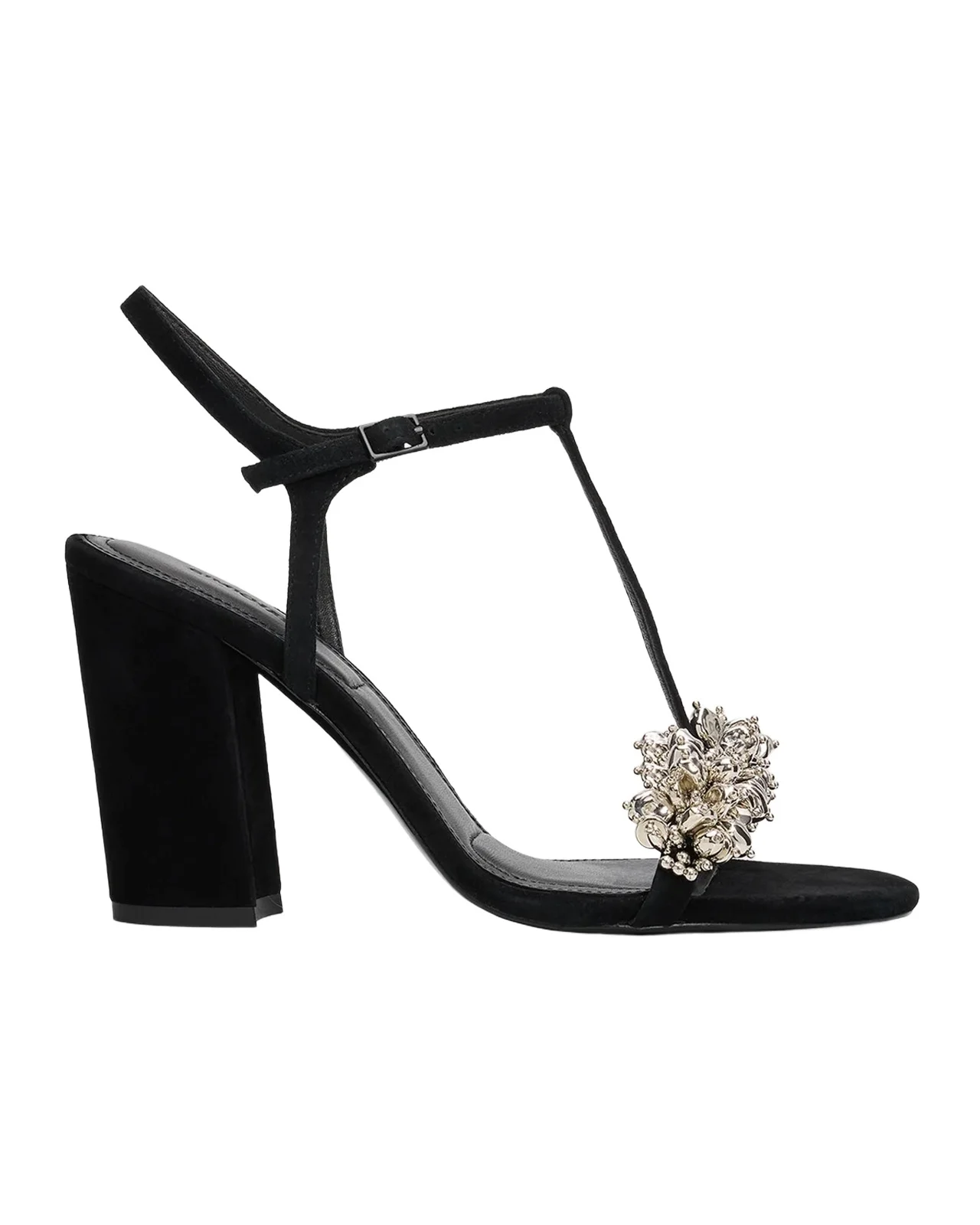 Stacey 95MM Embellished Satin Sandals Stacey 95MM Embellished Satin Sandals