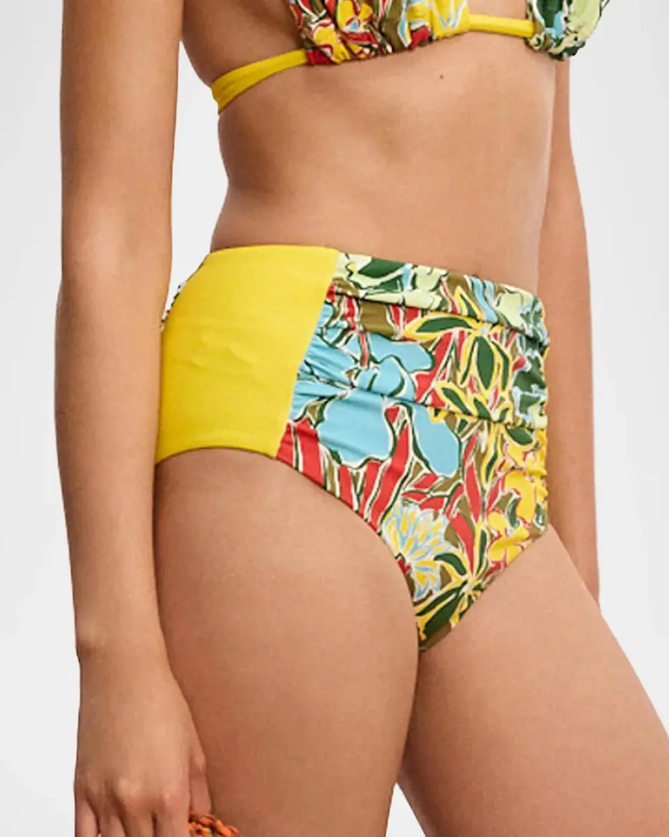 ALÉMAIS Solstice Floral High-Rise Bikini Bottom | Thumbnail 6 ALÉMAIS Solstice Floral High-Rise Bikini Bottom | Thumbnail 6