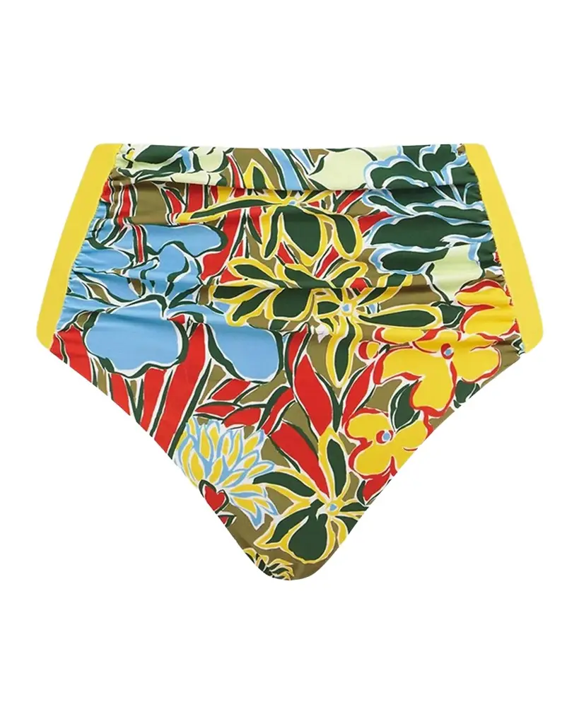Solstice Floral High-Rise Bikini Bottom Solstice Floral High-Rise Bikini Bottom