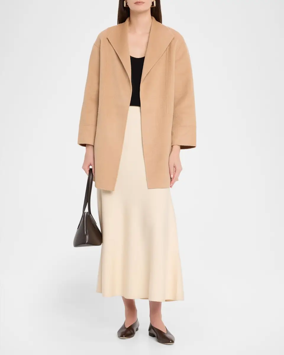 Neiman Marcus Cashmere Collection Double-Face Cashmere Cardigan | Thumbnail 2 Neiman Marcus Cashmere Collection Double-Face Cashmere Cardigan | Thumbnail 2