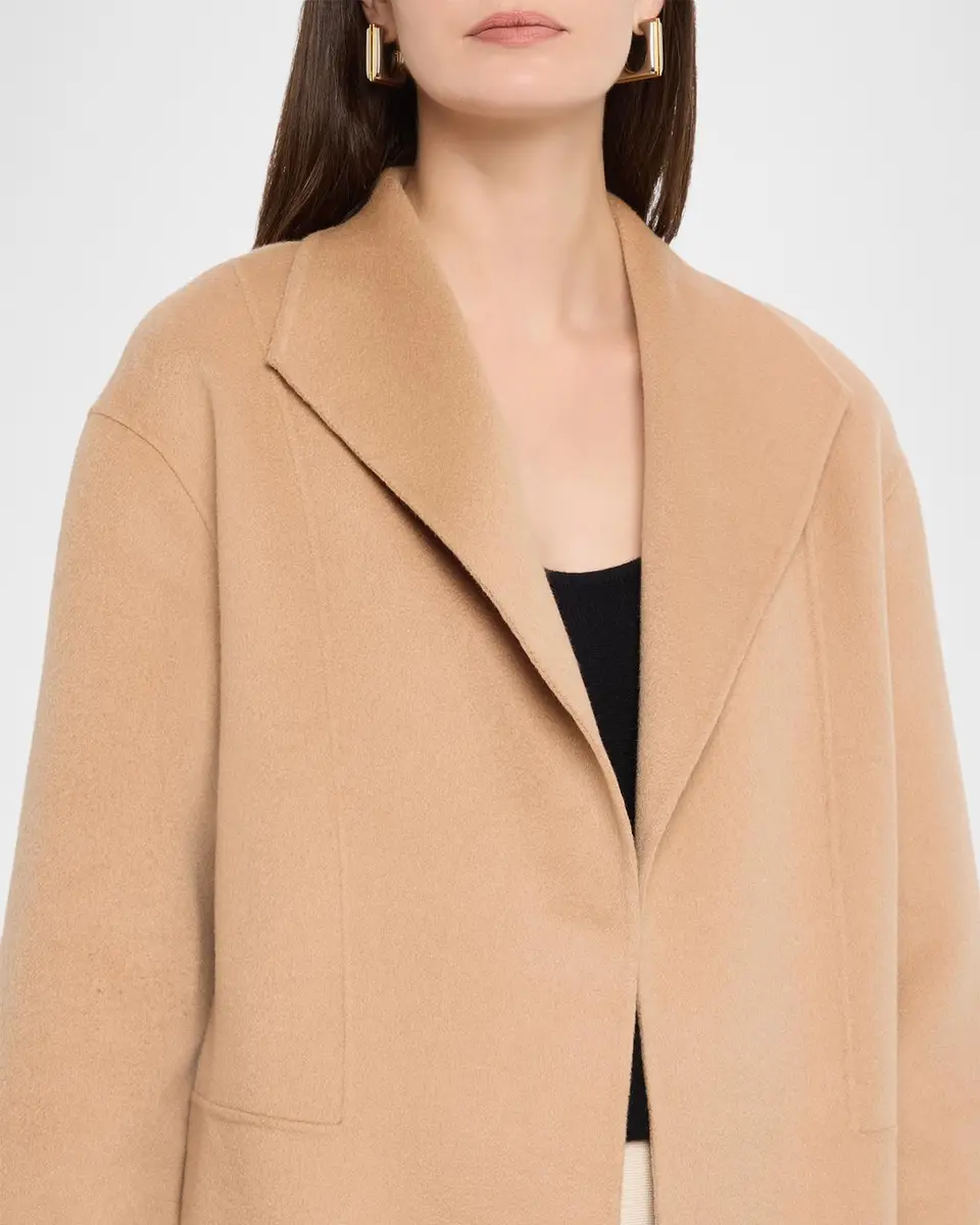 Neiman Marcus Cashmere Collection Double-Face Cashmere Cardigan | Thumbnail 5 Neiman Marcus Cashmere Collection Double-Face Cashmere Cardigan | Thumbnail 5