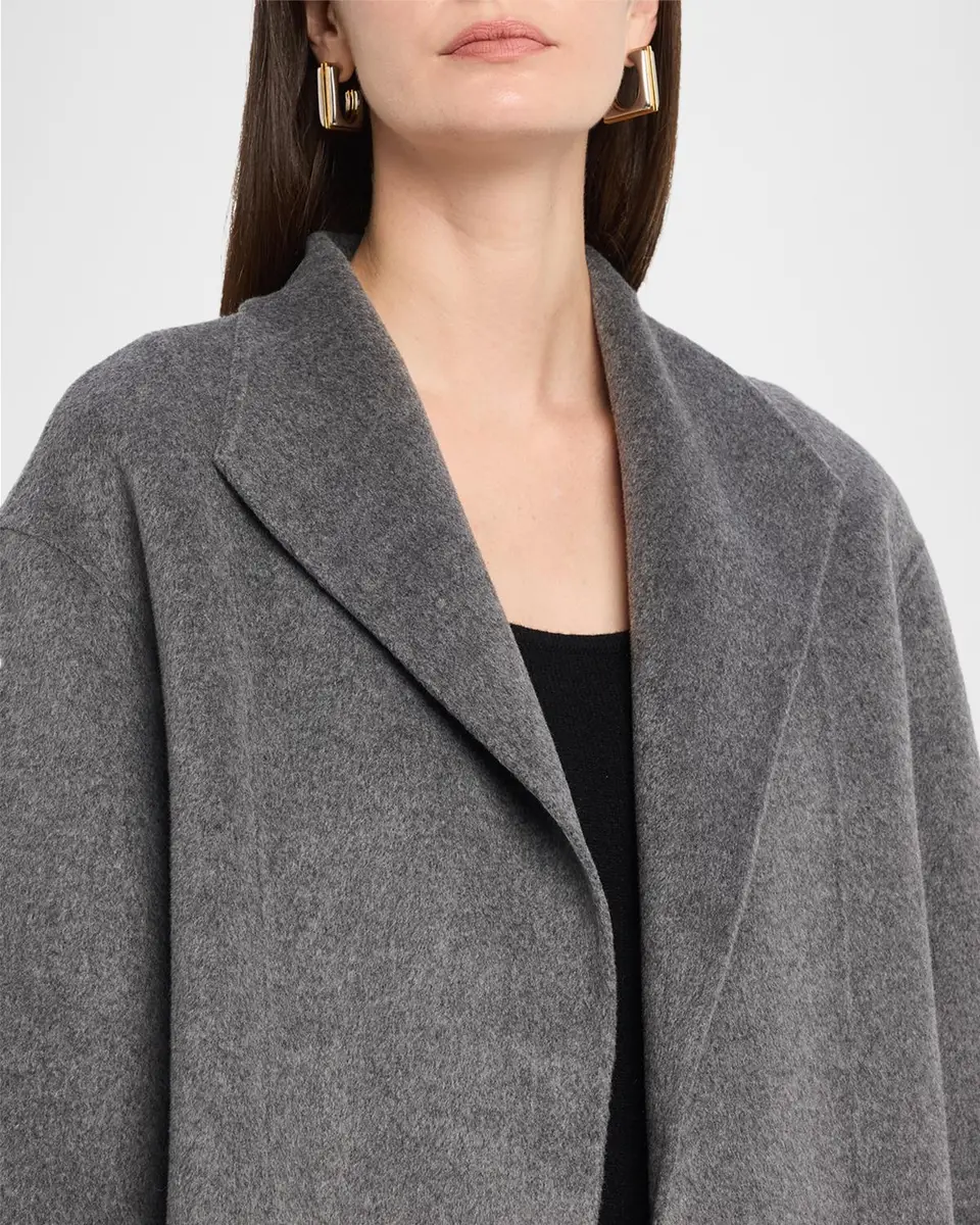 Neiman Marcus Cashmere Collection Double-Face Cashmere Cardigan | Thumbnail 5 Neiman Marcus Cashmere Collection Double-Face Cashmere Cardigan | Thumbnail 5
