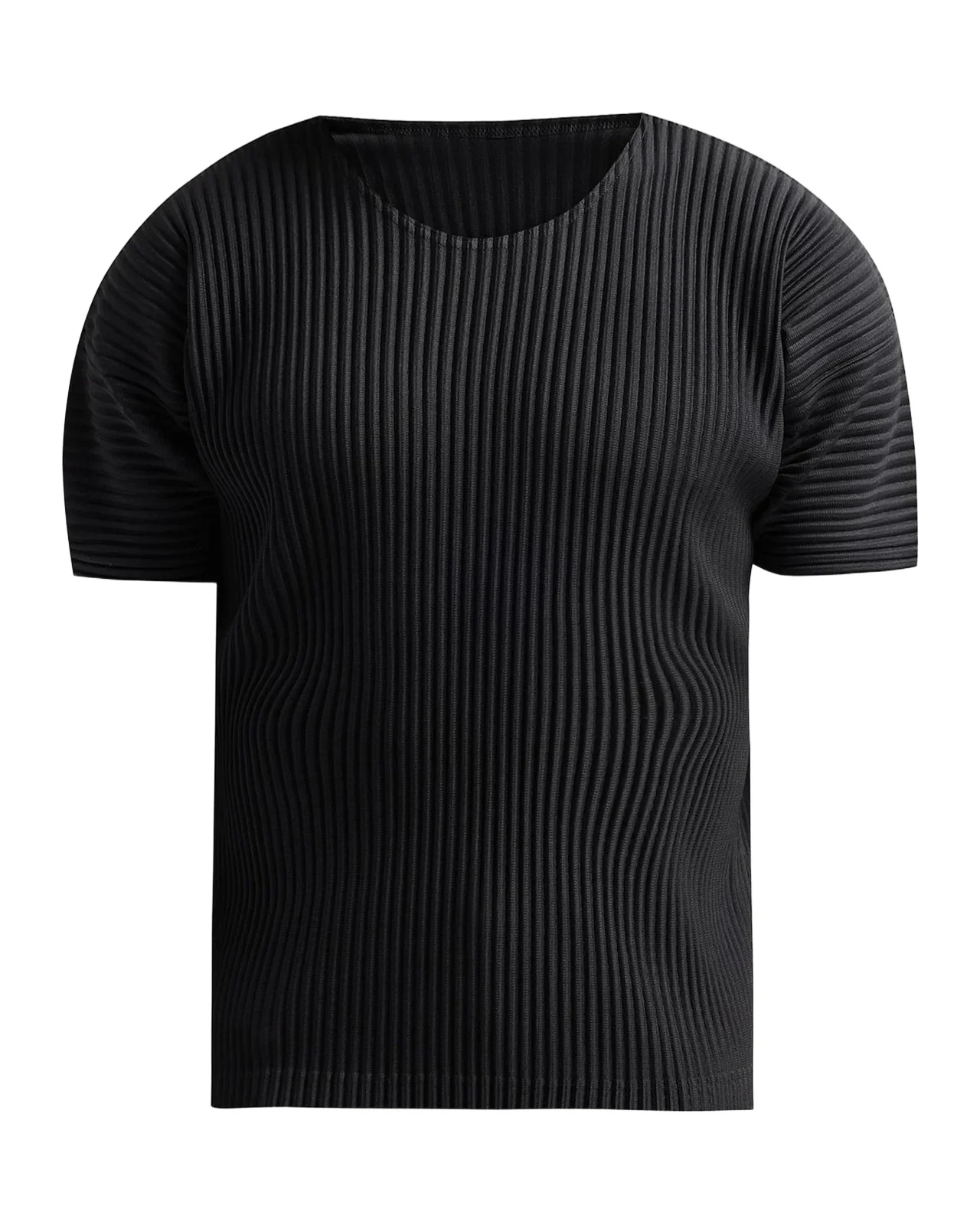 Homme Plissé Issey Miyake Men's Basic Knit Shirt