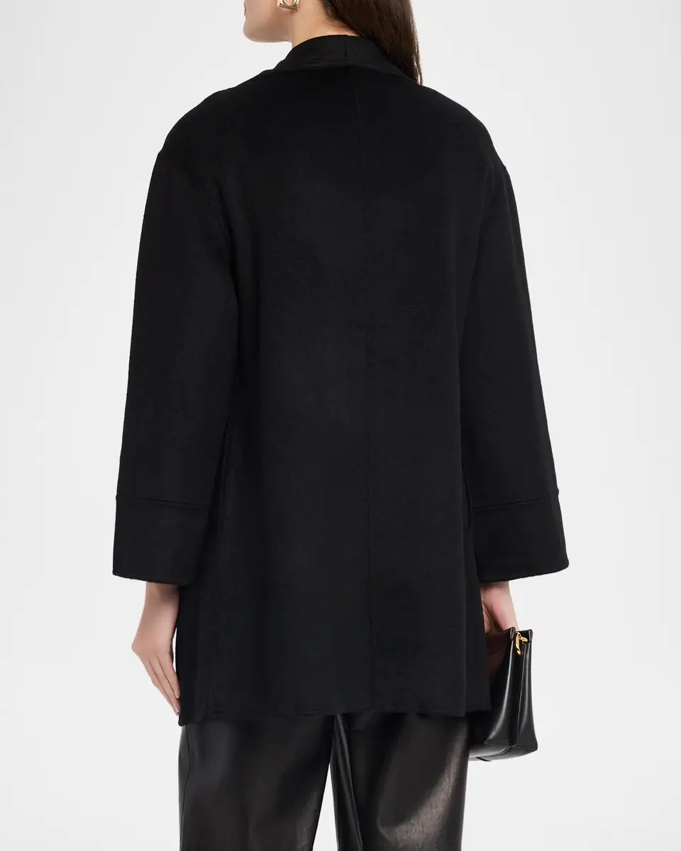 Neiman Marcus Cashmere Collection Double-Face Cashmere Cardigan | Thumbnail 3 Neiman Marcus Cashmere Collection Double-Face Cashmere Cardigan | Thumbnail 3