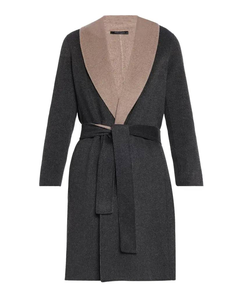 Double-Face Cashmere Belted Coat Double-Face Cashmere Belted Coat
