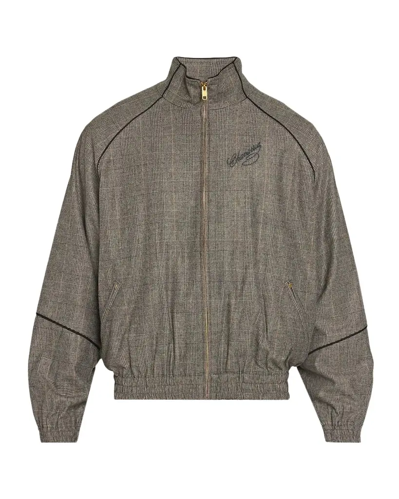 Men's Ruff Rider Plaid Wool Track Jacket Men's Ruff Rider Plaid Wool Track Jacket