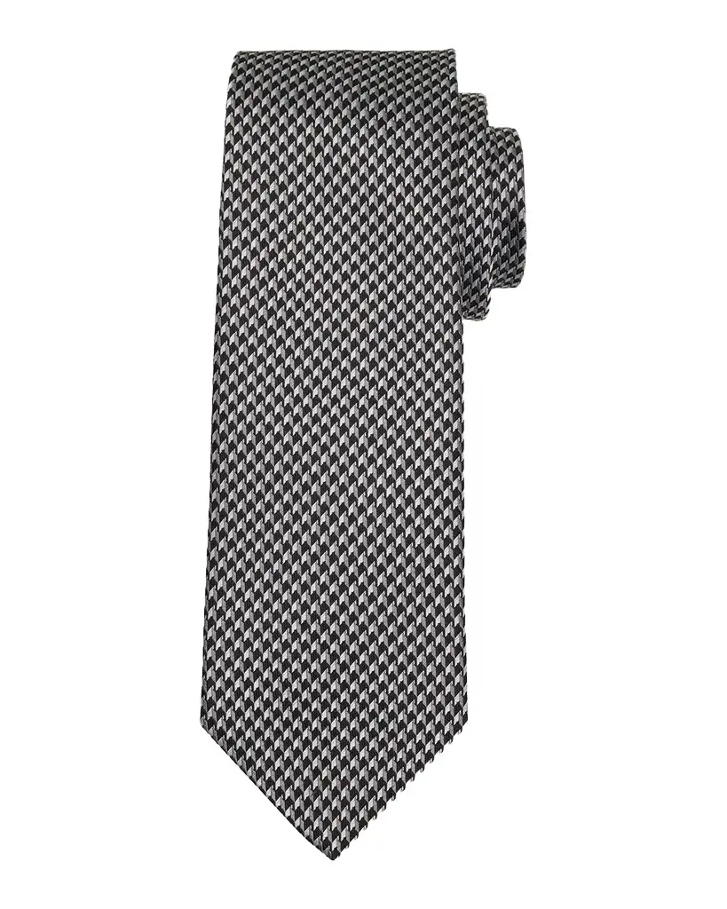 Brioni Men's Micro Jacquard Silk Tie
