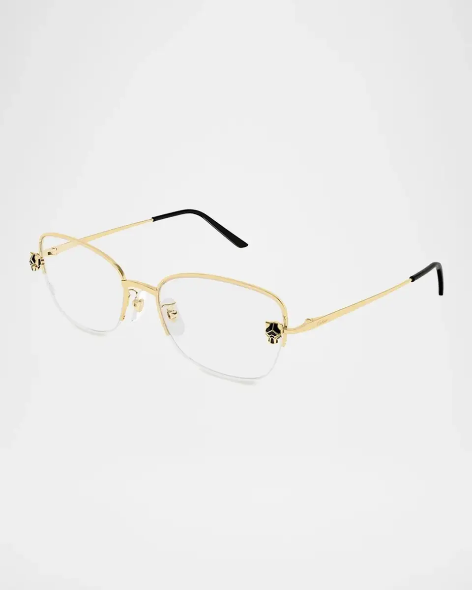 Cartier Panthère de 55MM 24K-Gold-Plated Optical Eyeglasses | Thumbnail 2 Cartier Panthère de 55MM 24K-Gold-Plated Optical Eyeglasses | Thumbnail 2