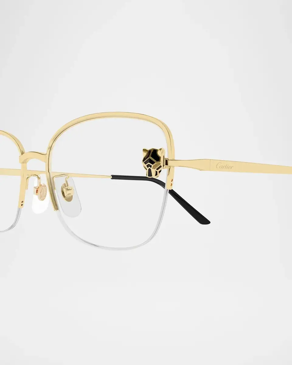 Cartier Panthère de 55MM 24K-Gold-Plated Optical Eyeglasses | Thumbnail 3 Cartier Panthère de 55MM 24K-Gold-Plated Optical Eyeglasses | Thumbnail 3