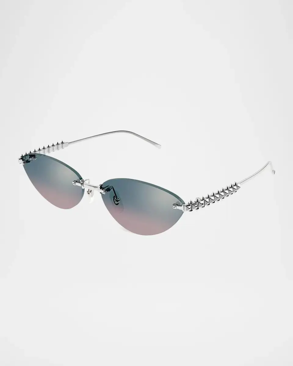 Cartier Clash de 58MM Cat-Eye Sunglasses | Thumbnail 2
