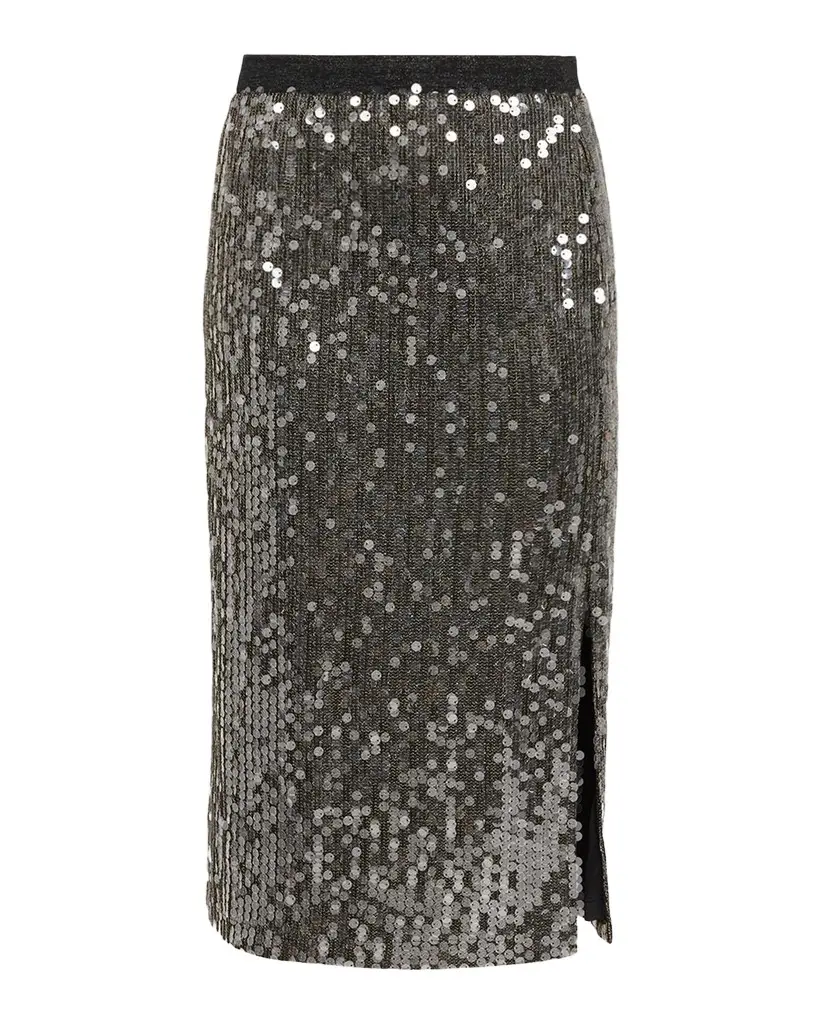 Annita Sequin Midi Skirt