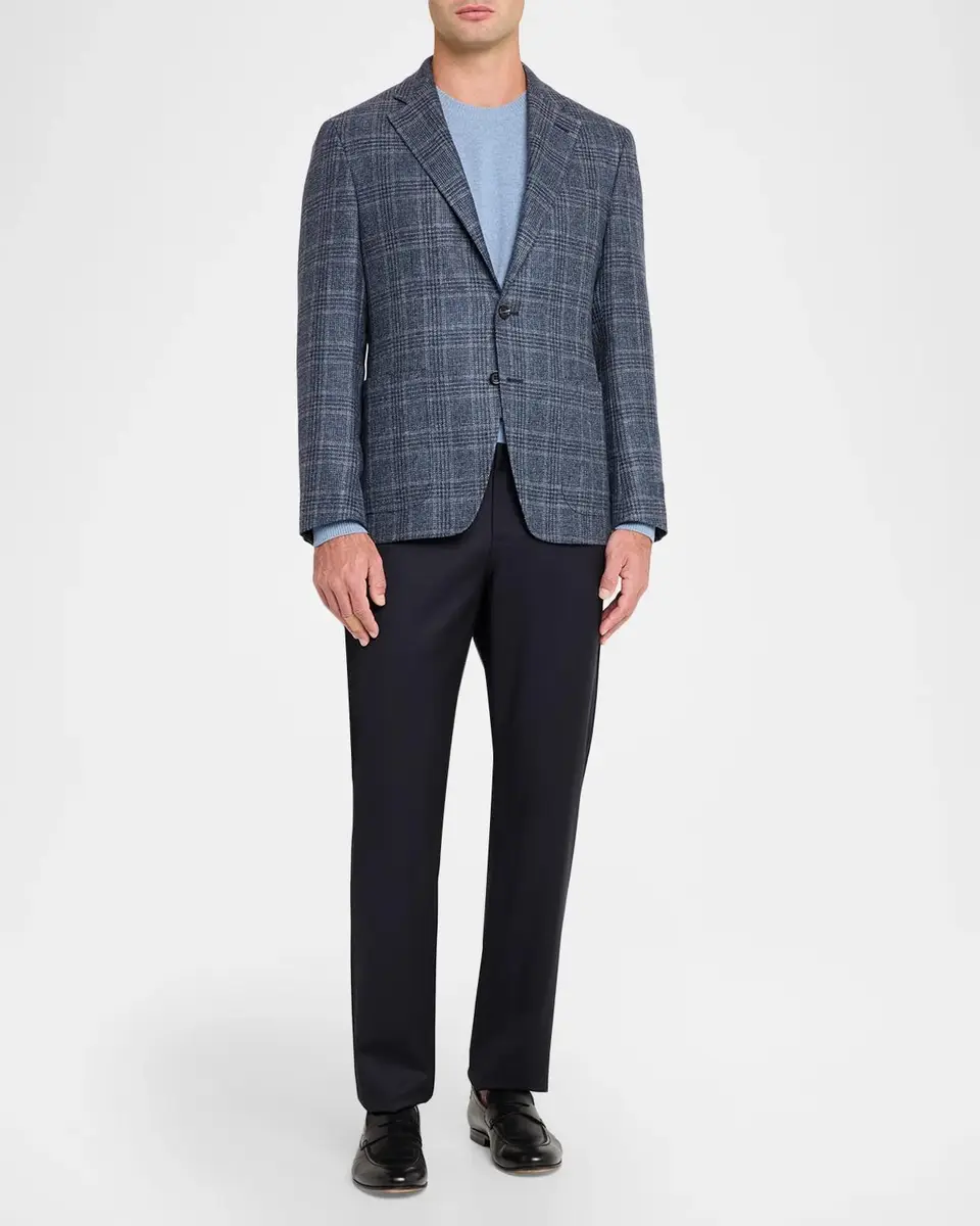 Canali Men's Cashmere Sweatshirt | Thumbnail 2 Canali Men's Cashmere Sweatshirt | Thumbnail 2