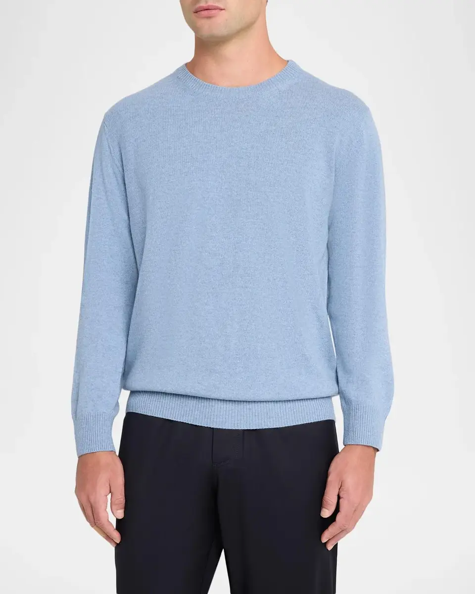 Canali Men's Cashmere Sweatshirt | Thumbnail 4 Canali Men's Cashmere Sweatshirt | Thumbnail 4