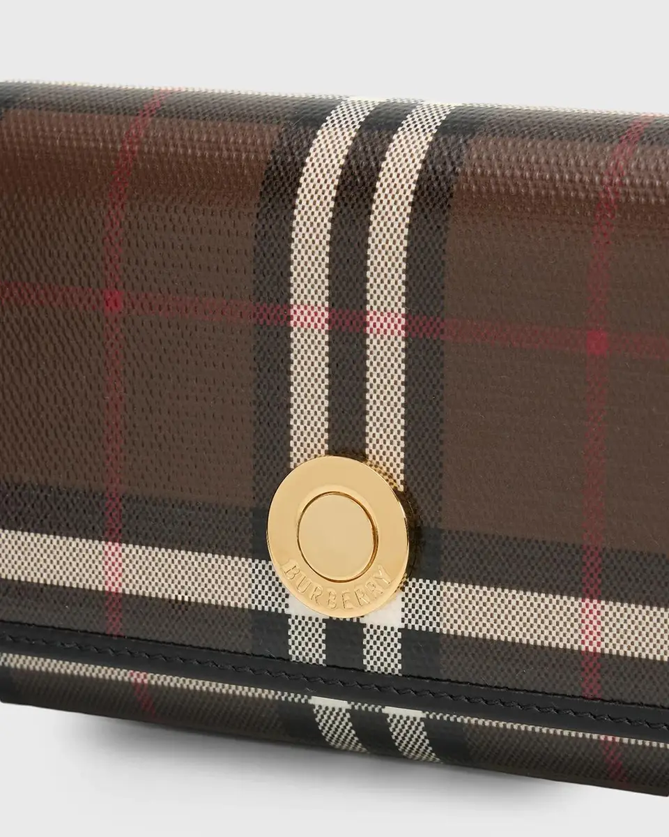 Burberry Halton Check Cotton Wallet | Thumbnail 5 Burberry Halton Check Cotton Wallet | Thumbnail 5