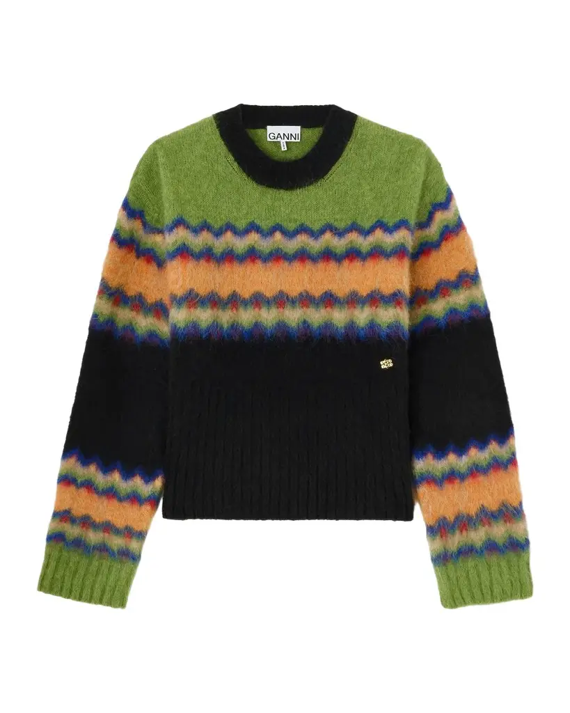 Fair Isle-Inspired Alpaca-Blend Sweater Fair Isle-Inspired Alpaca-Blend Sweater