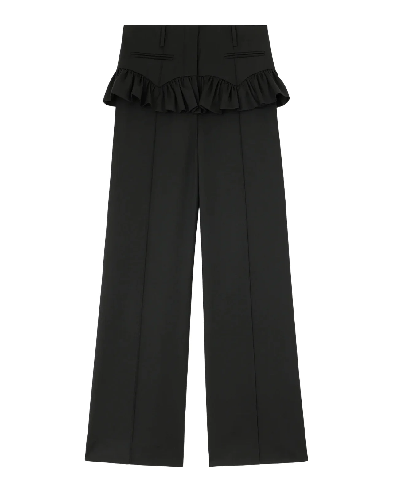 Calendered Skirt Pants Calendered Skirt Pants