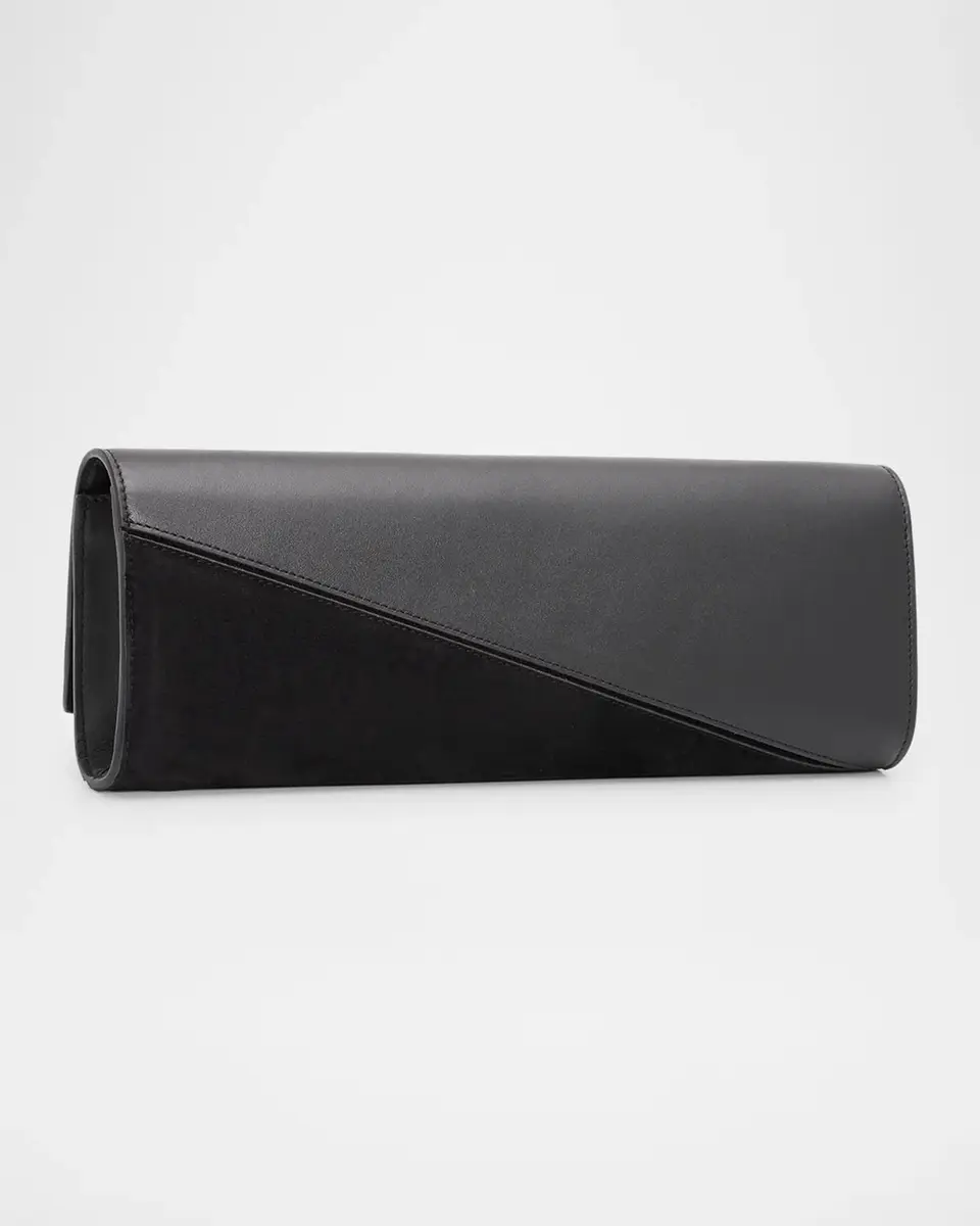 Proenza Schouler Hex Leather & Suede Clutch | Thumbnail 3 Proenza Schouler Hex Leather & Suede Clutch | Thumbnail 3
