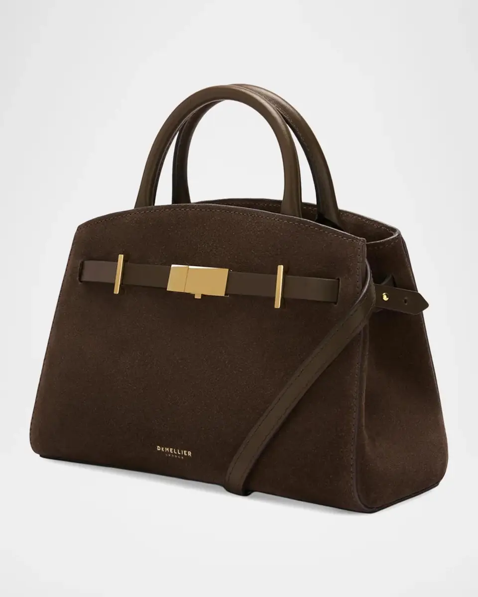 DeMellier The Small Hudson Suede Top-Handle Bag | Thumbnail 5 DeMellier The Small Hudson Suede Top-Handle Bag | Thumbnail 5