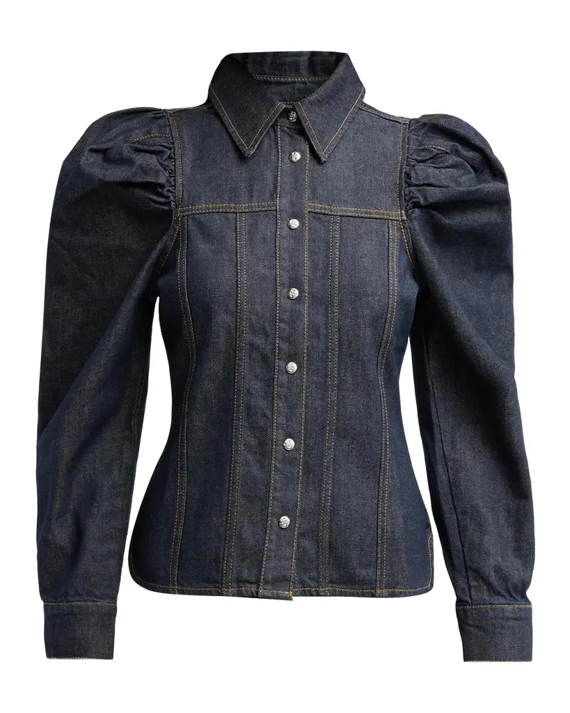 Slub Denim Shirt Slub Denim Shirt