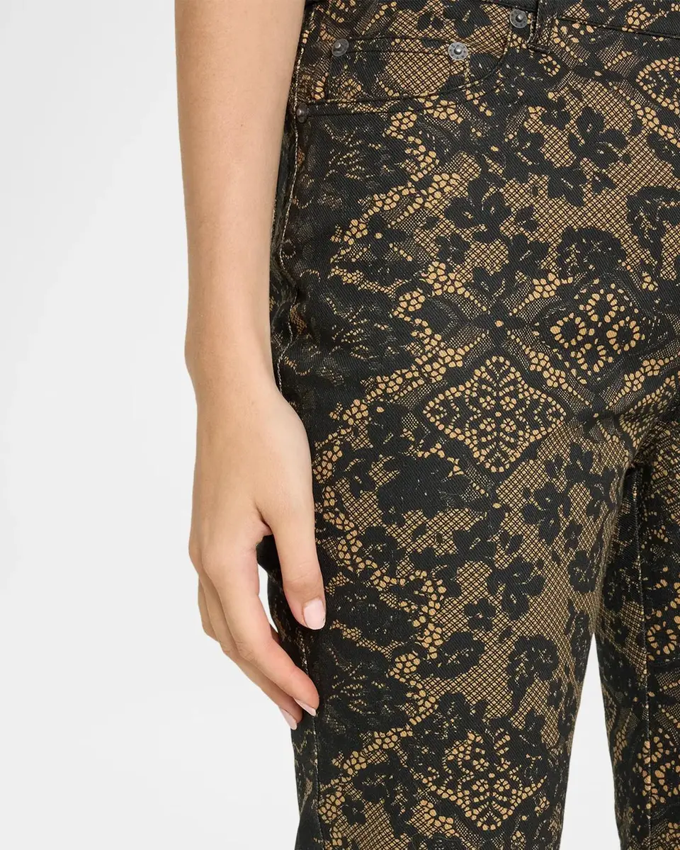 Likely Charlie Patchwork-Lace Print Jeans | Thumbnail 5 Likely Charlie Patchwork-Lace Print Jeans | Thumbnail 5