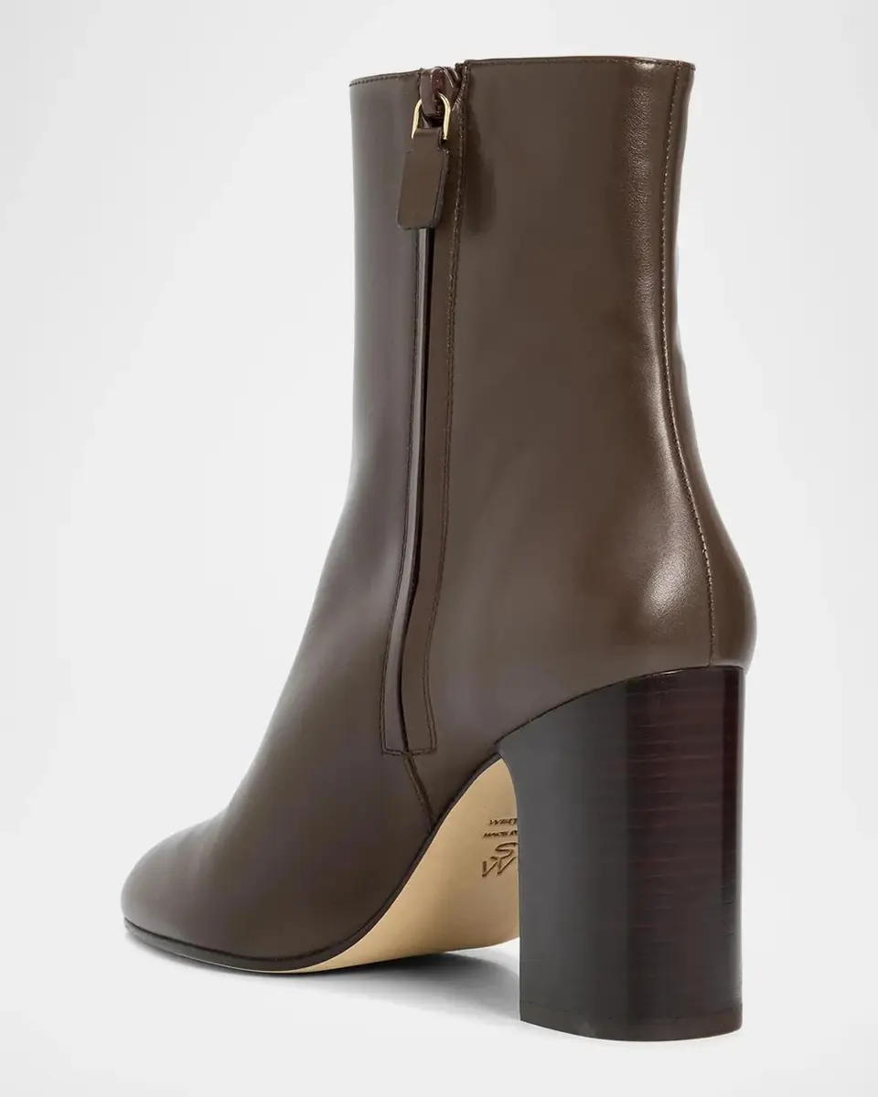 Stuart Weitzman Mulberry 85MM Leather Boots | Thumbnail 4
