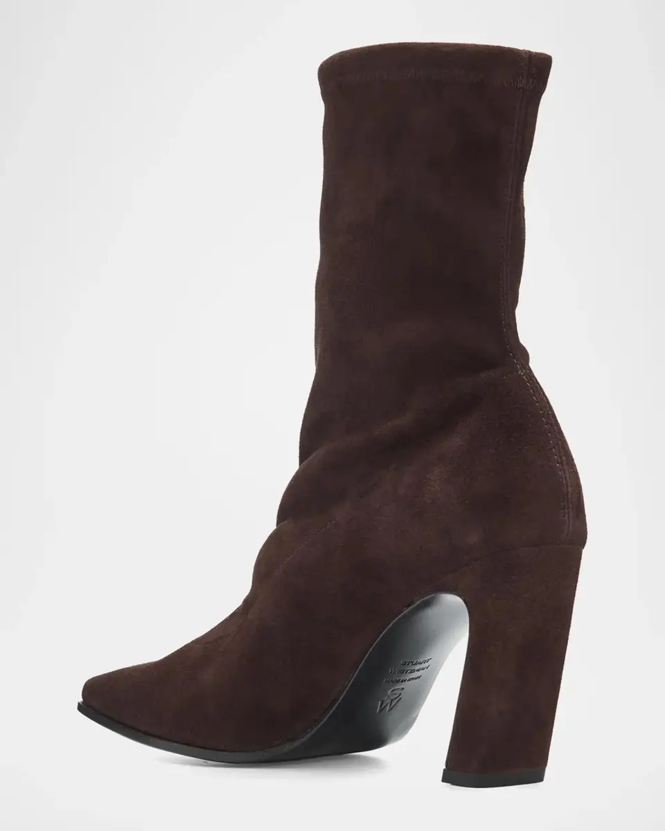 Stuart Weitzman Stassi 85MM Stretch Booties | Thumbnail 4