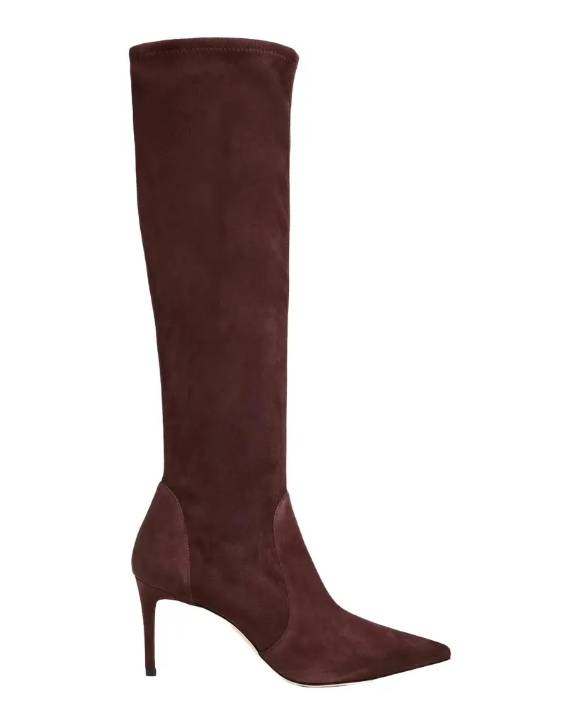 Stuart Weitzman 75mm Stuart Power Suede Knee-High Boots