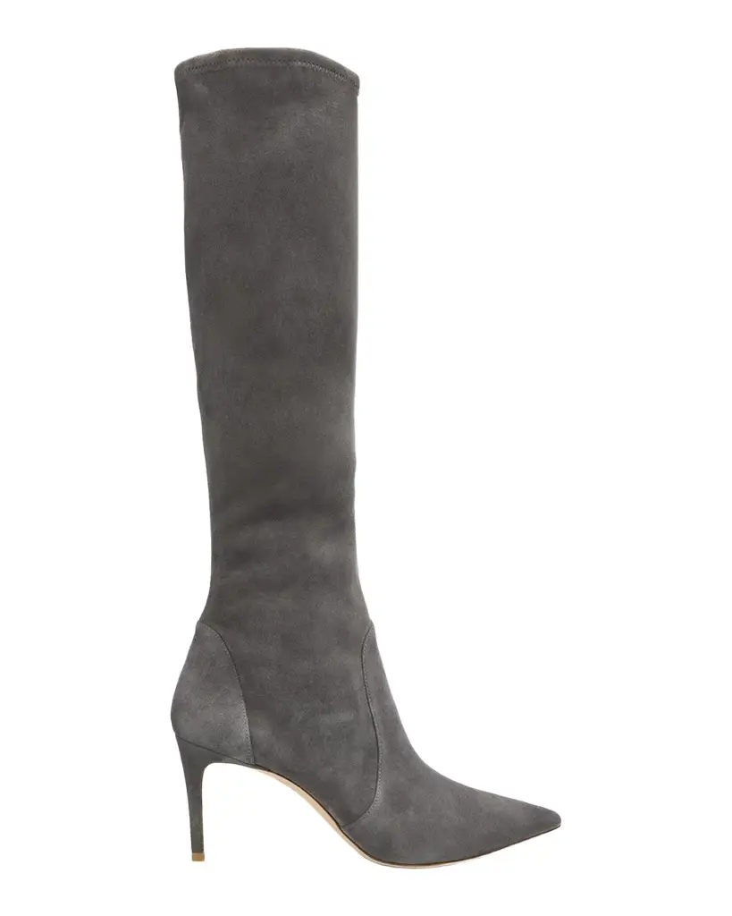 Stuart Weitzman 75mm Stuart Power Suede Knee-High Boots
