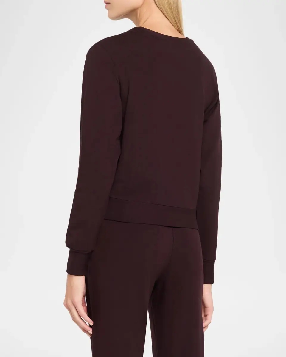 MAJESTIC FILATURES Crewneck French Terry Sweater | Thumbnail 3 MAJESTIC FILATURES Crewneck French Terry Sweater | Thumbnail 3