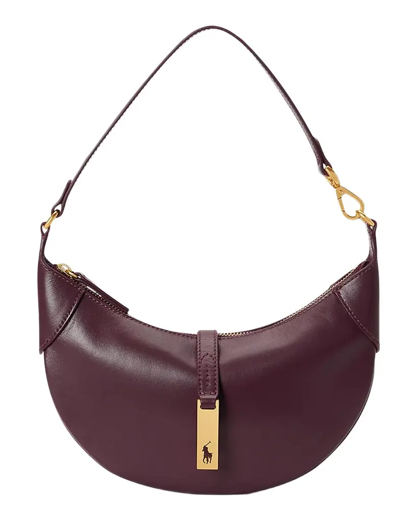 Polo Ralph Lauren Polo ID Calfskin Mini Shoulder Bag