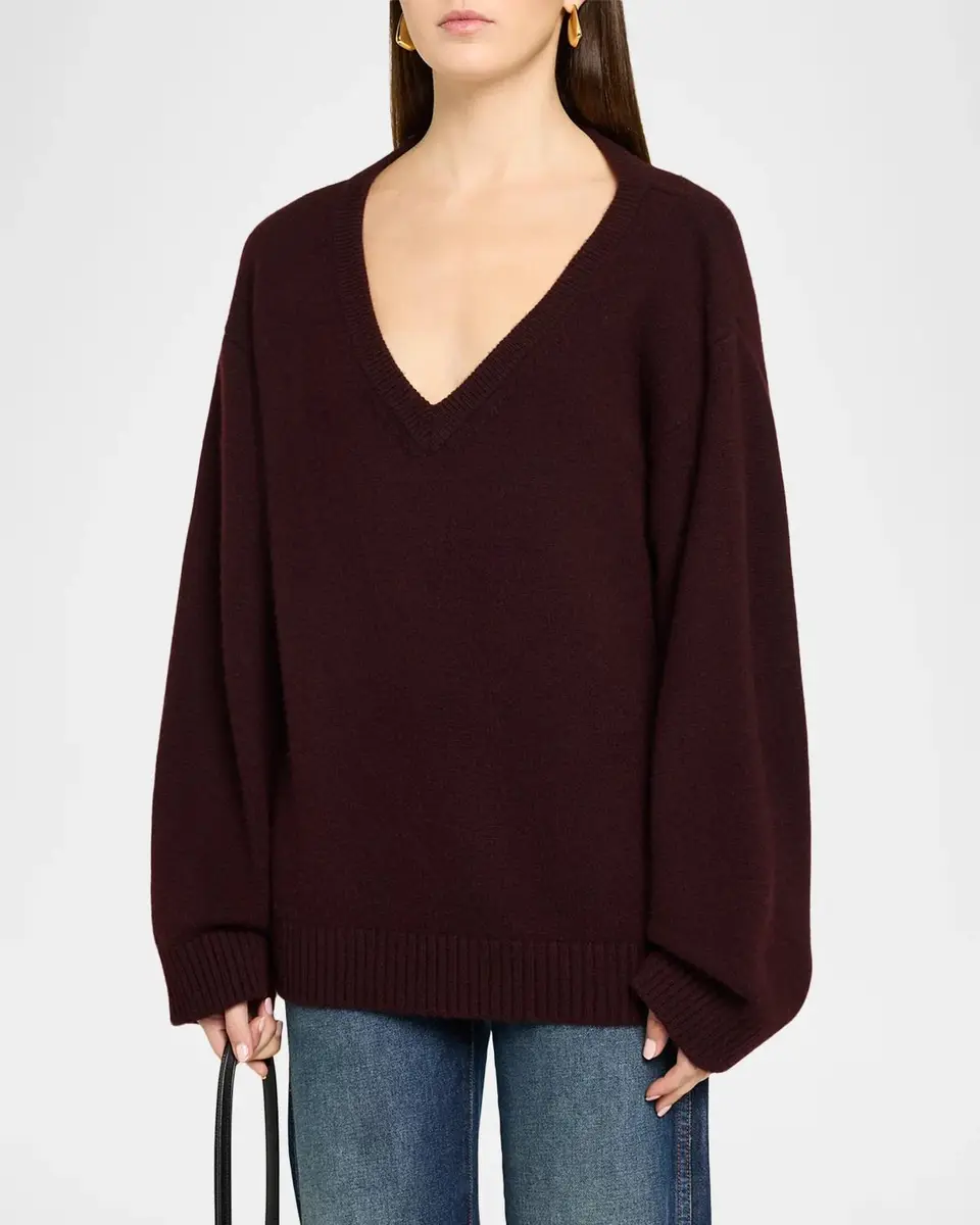 Frame Cashmere Relaxed-Fit Sweater | Thumbnail 4 Frame Cashmere Relaxed-Fit Sweater | Thumbnail 4