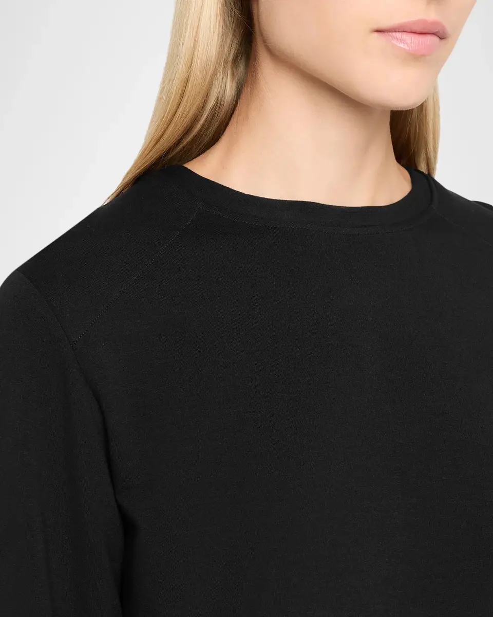 MAJESTIC FILATURES Crewneck French Terry Sweater | Thumbnail 5 MAJESTIC FILATURES Crewneck French Terry Sweater | Thumbnail 5