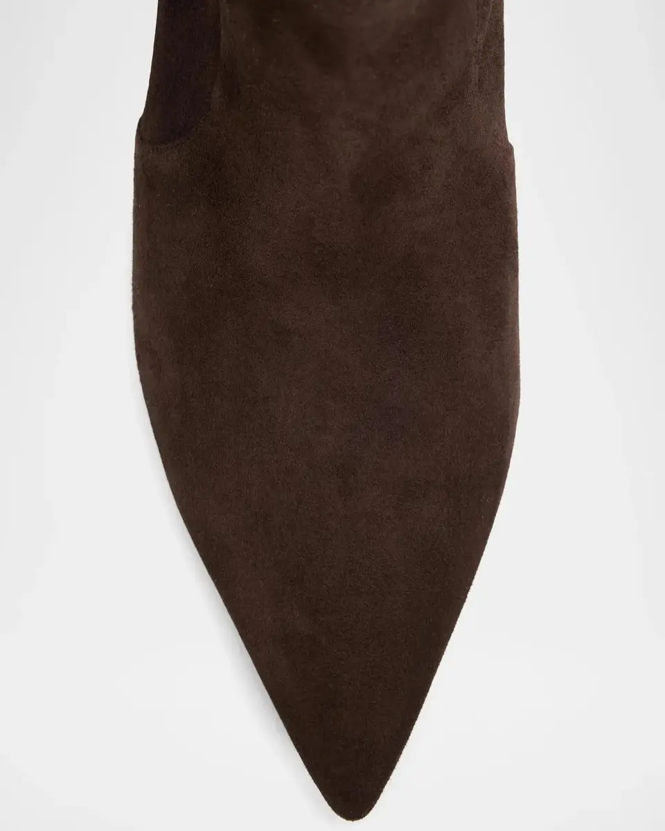 Stuart Weitzman 75mm Stuart Power Suede Knee-High Boots | Thumbnail 5 Stuart Weitzman 75mm Stuart Power Suede Knee-High Boots | Thumbnail 5