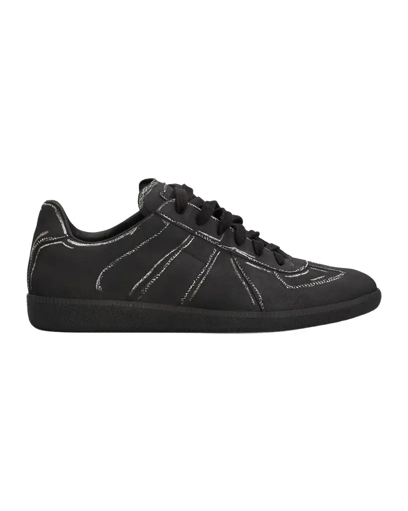 Men's Replica Suede Low-Top Sneakers Men's Replica Suede Low-Top Sneakers