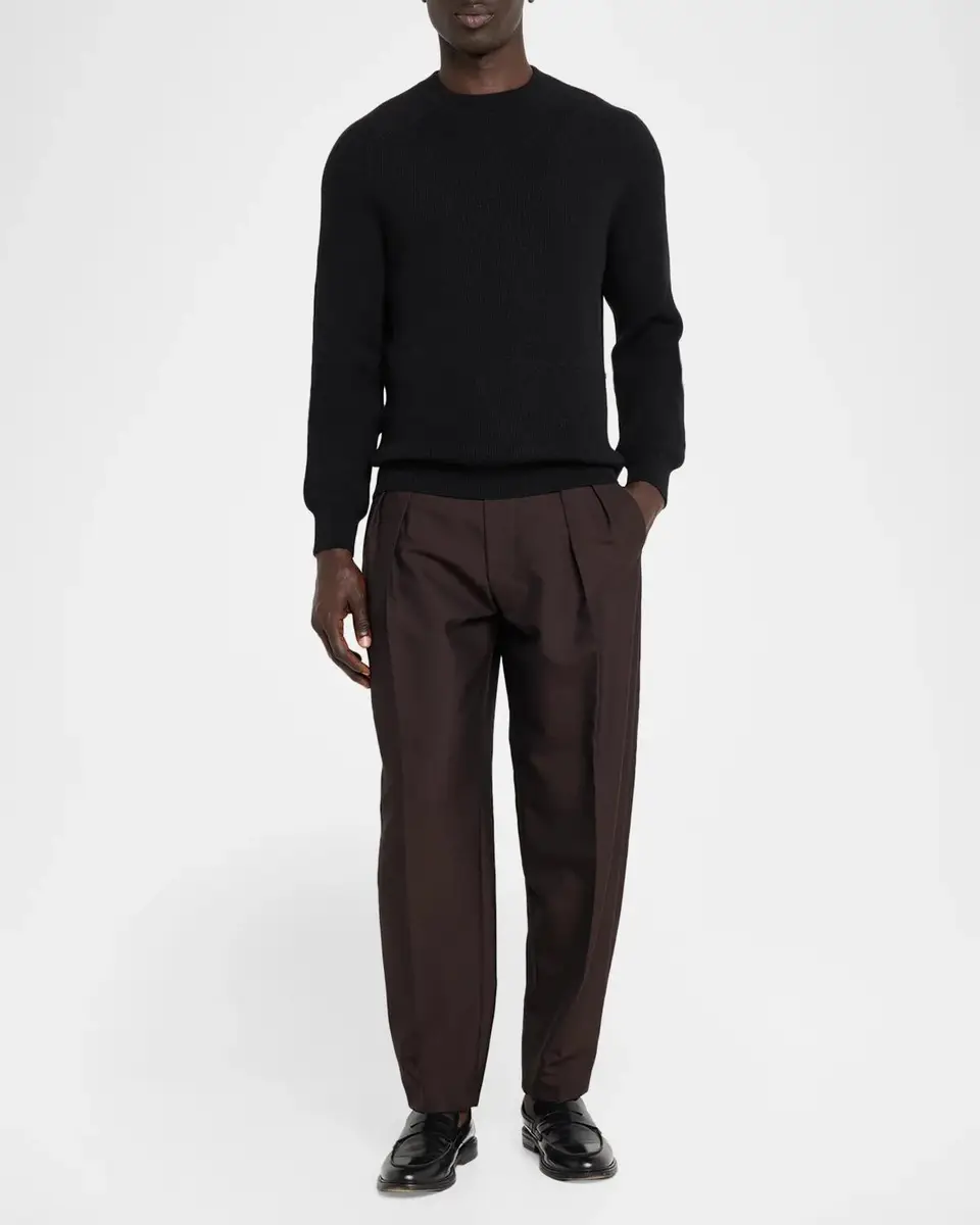 Malo Men's Ribbed Cashmere Sweater | Thumbnail 2