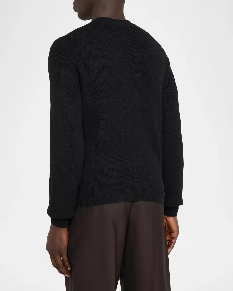 Malo Men's Ribbed Cashmere Sweater | Thumbnail 3