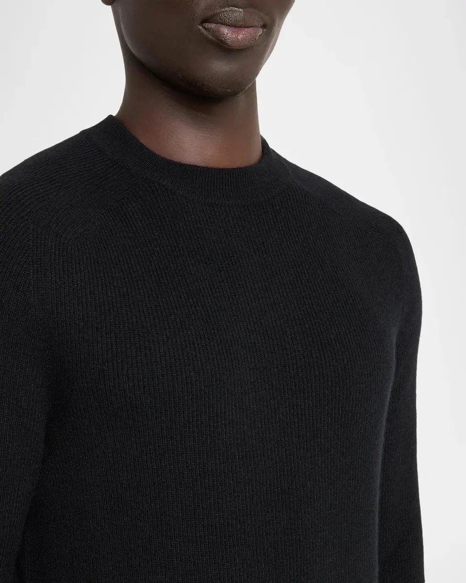 Malo Men's Ribbed Cashmere Sweater | Thumbnail 5