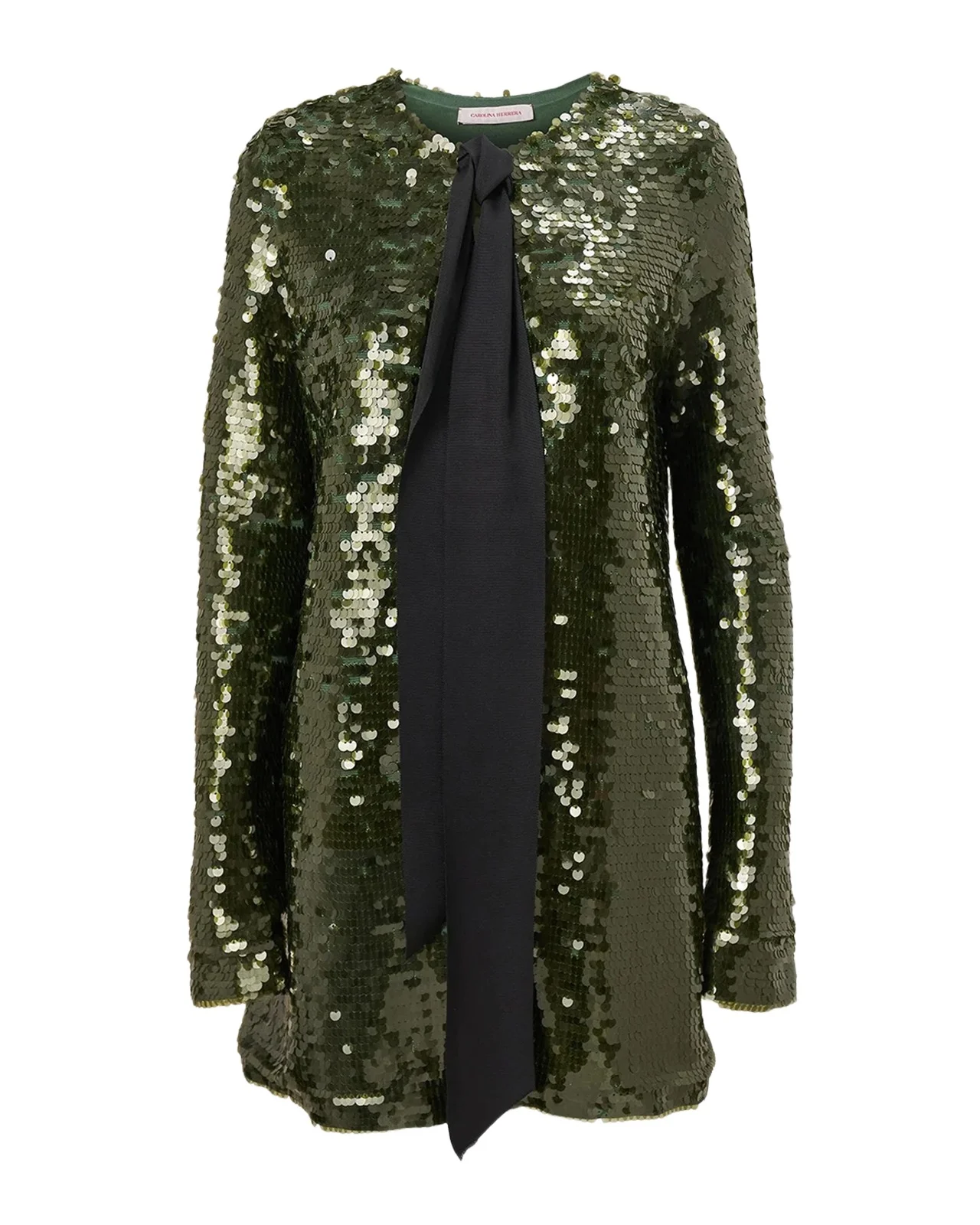 Carolina Herrera Sequin Embellished Long Cardigan