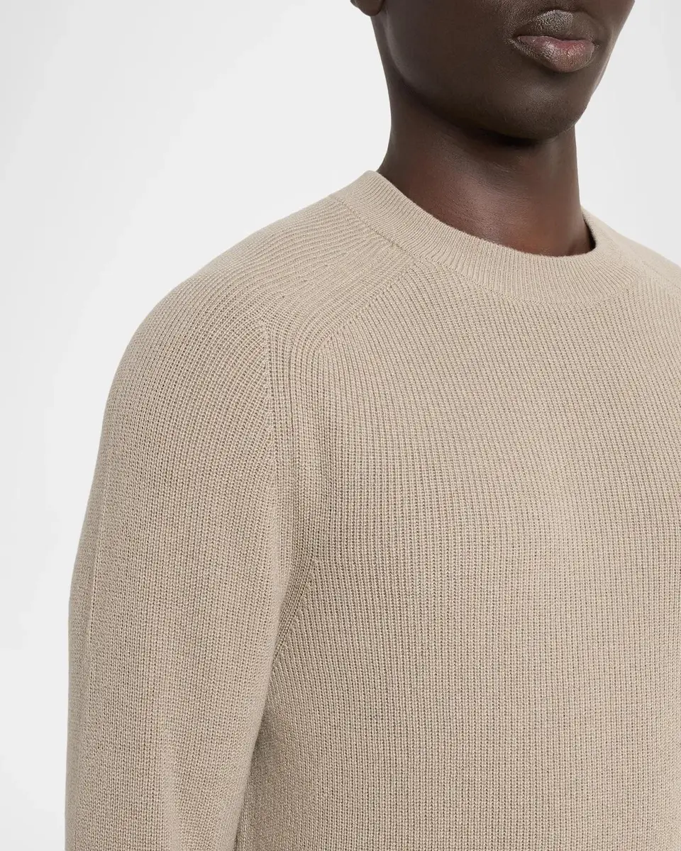 Malo Men's Ribbed Cashmere Sweater | Thumbnail 5 Malo Men's Ribbed Cashmere Sweater | Thumbnail 5