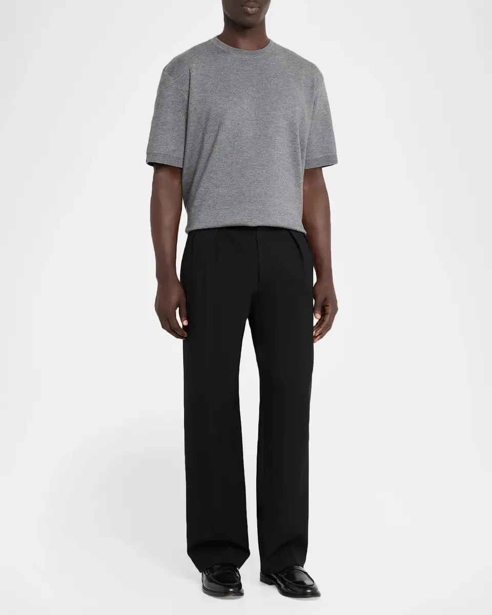 Malo Men's Cashmere & Silk T-Shirt | Thumbnail 2 Malo Men's Cashmere & Silk T-Shirt | Thumbnail 2