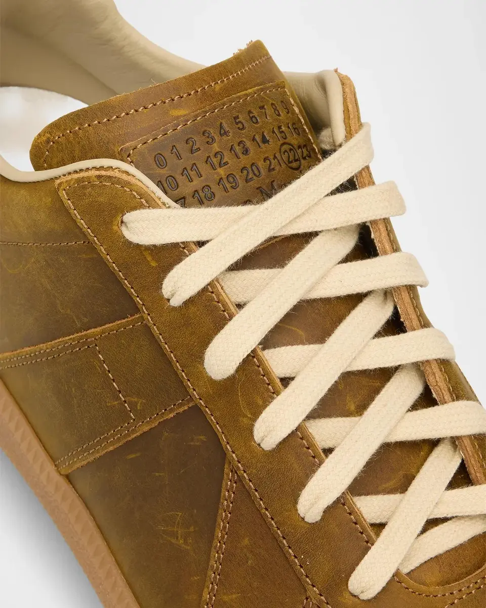 Maison Margiela Men's Replica Suede Low-Top Sneakers | Thumbnail 5 Maison Margiela Men's Replica Suede Low-Top Sneakers | Thumbnail 5