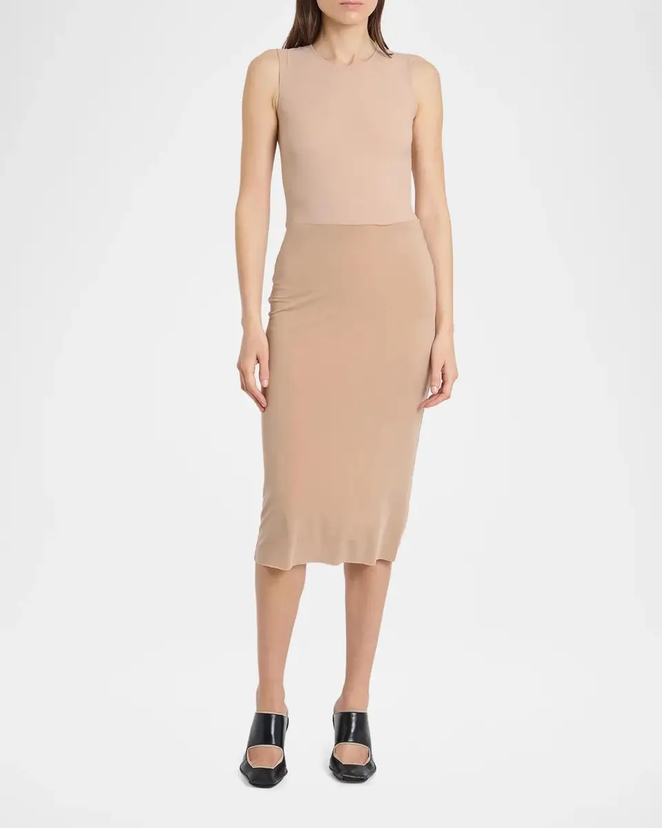 MM6 MAISON MARGIELA Fusion Jersey Midi Skirt | Thumbnail 2